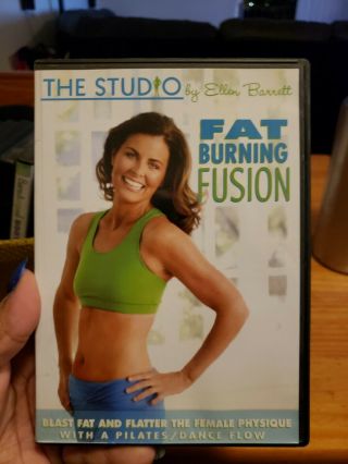 The Studio,  Fat Burning Fusion; By Ellen Barrett,  Dvd,  Rare