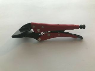 Blue Point Tools 3 " Wide Hand Break 8 " Locking Pliers Rare Red Vgp12808