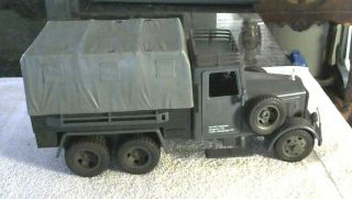 Rare Hasbro Army Cargo Truck W/canopy 80451 12 " Long 2007