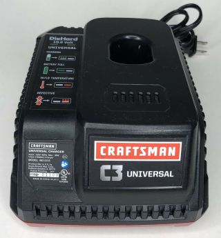 Rare Craftsman C3 19.  2 Volt Diehard Universal Charger Li Ion And Nicd Model 5335