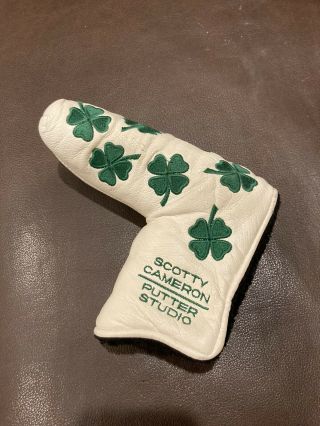 Titleist Scotty Cameron 2006 Four Leaf Clover Putter Cover Rare (only 500) Made