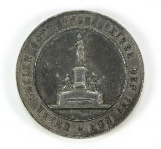Antique 1879 Swiss Shooting Medal / Coin " Eidgenossisches Schutzenfest "