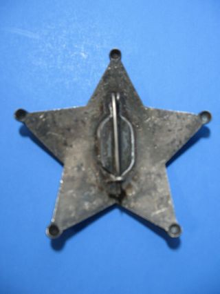 Vintage Deputy U S Marshal Badge Metal Antique Heavy Weight 2