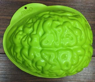 Official Jello Halloween Scary Plastic Brain Mold Molding Very Rare