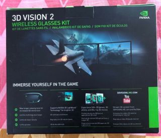 NVIDIA 3D Vision 2 kit - rare,  in 4