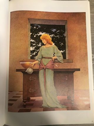 Maxfield Parrish Poster Book,  The Knave Of Hearts Written Louise Saunders Print
