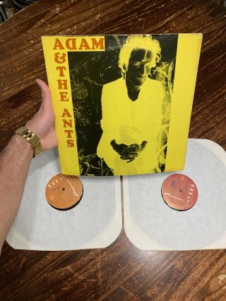 Adam And The Ants Live Bootleg 2x Lp Record Vinyl Creative Artistry Rare