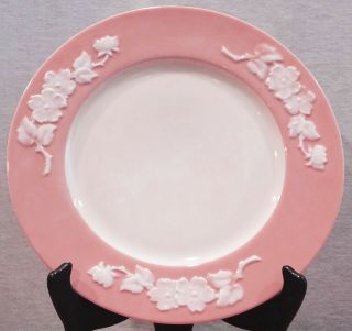 VERY RARE DISCONTINUED LENOX APPLE BLOSSOM PATTERN PINK 5 PC PL SETTING 3