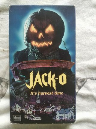 Jack - O Vhs Rare Horror Triboro
