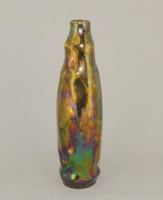 J.  B.  Owens Ohio Art Pottery Venetian Vase Very Rare Line