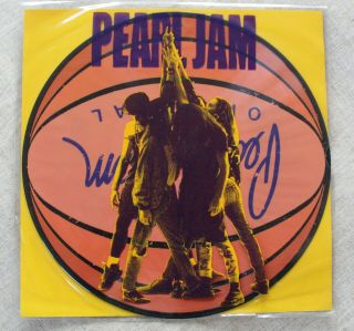 Pearl Jam Ten Vinyl 1992 Uk Very Rare Picture Disc N Un - Played