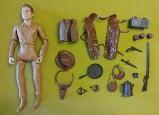 Rare Vintage Marx Botw Johnny West With Accessories.  Best Of The West