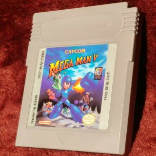 Mega Man 5 V✨mint Label✨nintendo Game Boy Authentic Capcom Rare
