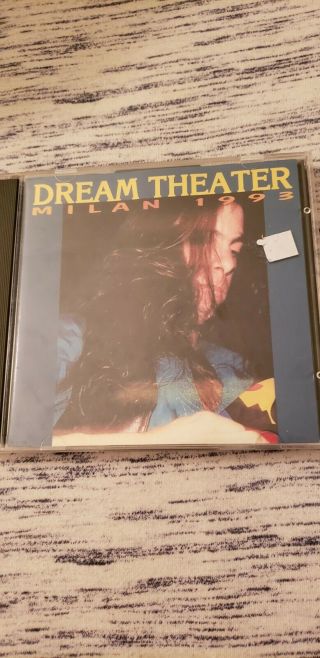 Dream Theater Live In Milan 1993 2 - Cd Import Silver Press Rare Htf Oop Platypus