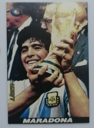 Maradona Argentina Champion Tcg Card Rare Peru Libero Fifa World Cup France 1998