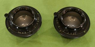 Extremely Rare Carl Zeiss Jena Triotar Stereo Lenses For Half Plate Camera 1900 