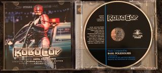Robocop Soundtrack Cd Basil Poledouris Ltd Ed 3000 Oop Intrada Rare
