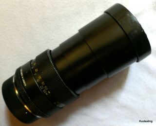 Rare Leica ELMARIT - R 135 mm F 2.  8 ROM Lens W/Series VII Filter,  OEM Caps 5