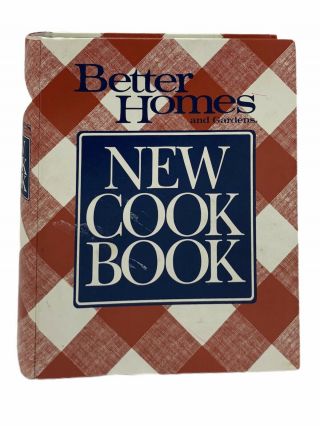 Vintage 1989 Better Homes And Gardens Cookbook 5 Ring Binder Recipes