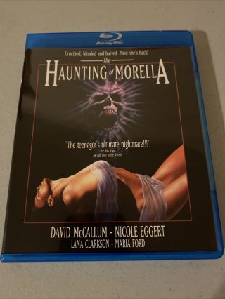 The Haunting Of Morella,  Scorpion Blu - Ray,  Rare Roger Corman Erotic Horror,  Poe