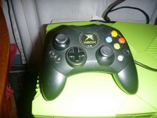 X Box Rare Green Mountain Dew Limited Edition with Controllers 6