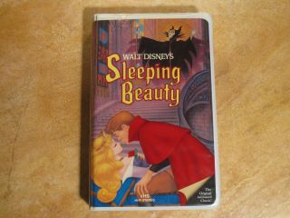 Sleeping Beauty The Classics Clamshell Vhs Rare 1st Edition 1986 Walt Disney 