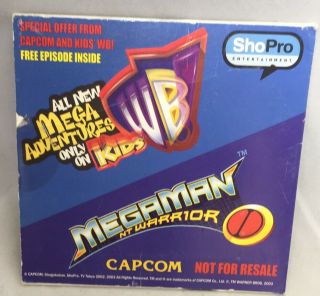 Mega Man Nt Warrior Dvd Special Offer Episode Promo Rare Capcom Kids Wb