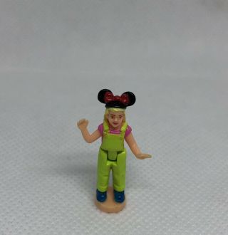 Vintage Polly Pocket Figure - Disney Magic Kingdom Castle Minnie Mouse Kid