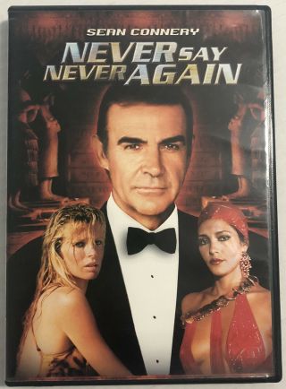 Never Say Never Again (dvd,  007,  1983,  James Bond,  Rare Oop) Canadian
