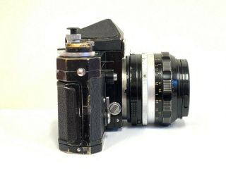 Rare Early Black 64 block serial number Nikon F 35mm film SLR camera 64XXXXX 4