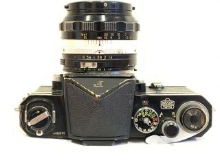 Rare Early Black 64 block serial number Nikon F 35mm film SLR camera 64XXXXX 5