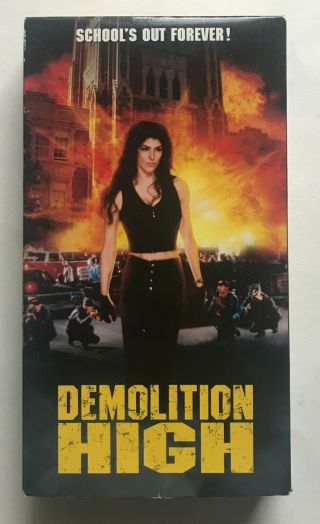 Demolition High Vhs Jim Wynorski Corey Haim 1996 Action Thriller Ntsc Rare
