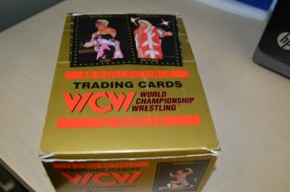 1991 Wcw Series 1 Full Box Unopen World Championship Wrestling Rare Zwb