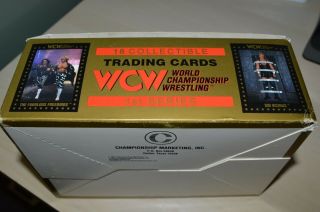 1991 WCW Series 1 Full Box Unopen World Championship wrestling Rare ZWB 5