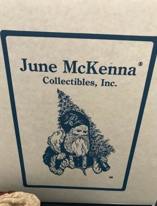 Rare Signed June McKenna 1988 Artist Proof Bringing Home Christmas Santa 6