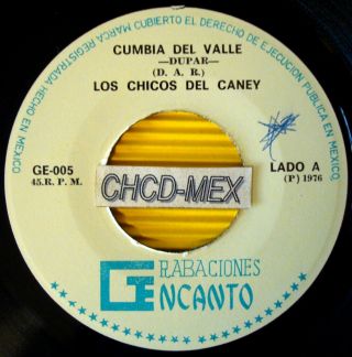 ☀ Very Rare 45 Mexico ●los Chicos Del Caney● Accordion Cumbia Colombia Sabor