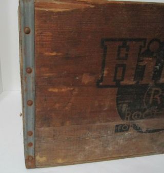 Antique Hires Rootbeer Wooden Crate 3