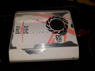 Rare Old School Canadian G752 Blade Technologies Car Stereo Amplifier G Series