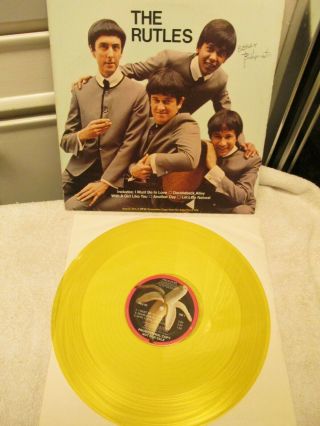 The Rutles 12 " Ep Gold Vinyl Lp Promo Rare Ex Cond Monty Python Beatles Spoof