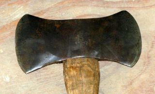Vintage Rare Western Logger Double Bit Axe Head Made By Welland Vale Company