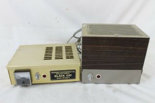 Rare Vintage Wawasee Black Cat Jb - 200a Linear Tube Amplifier Cb Radio Modulator