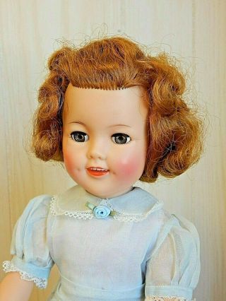 Vintage Ideal Shirley Temple 17 " Vinyl Doll,  Color