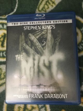 Stephen Kings The Mist (blu - Ray Disc,  2008,  2 - Disc Collectors Edition) Rare