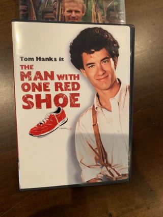 The Man With One Red Shoe (dvd,  2004) Tom Hanks Rare Oop