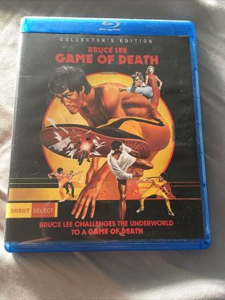 Bruce Lee Game Of Death 2 Disc Blu Ray Collectors Edition Shout Select Rare Oop