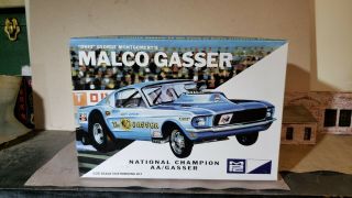 Mpc Ohio George Montgomery Malco Gasser Mustang Un Built Unbuilt Kit 1:25