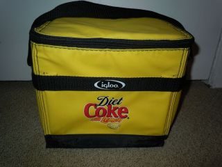 Igloo Diet Coke With Lemon Coca - Cola Lunch Bag Cooler Vintage Promo 2001 Rare