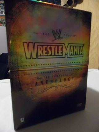 Wwe Wrestlemania Anthology 21 - Dvd Box Set 2005 Us Authentic Rare Oop Wwf