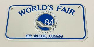 Vintage Orleans Louisiana 1984 World 