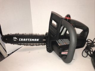 EXTREMELY RARE Barely Craftsman 19.  2 volt chain saw kit 4